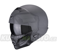 Moto přilba SCORPION EXO-COMBAT II SOLID GRAPHITE matná tmavě šedá