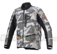 bunda VENTURE XT, TECH-AIR 5 kompatibilní, ALPINESTARS (maskáčová/oranžová fluo) 2024