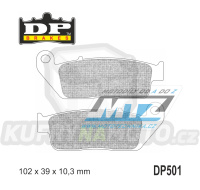 Destičky brzdové DP501 - DP BRAKES směs Premium Sinter OEM