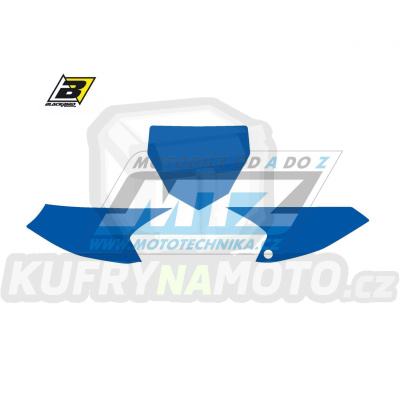 Polepy číslových tabulek (vystřižené) - Yamaha YZ65 / 19-23 - barva modrá