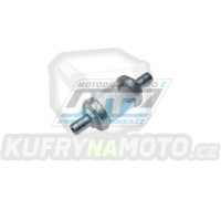 Filtr palivový/benzínový - průměr 5/16" (8mm) - prosklené kovové tělo