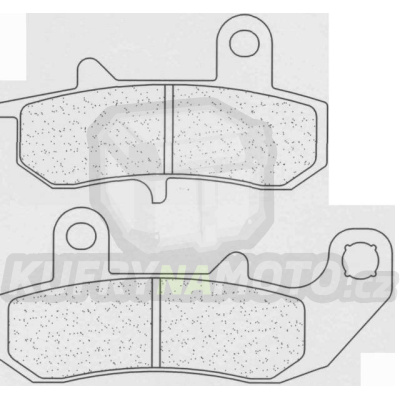 Brzdové destičky CL BRAKES 2388 RX3