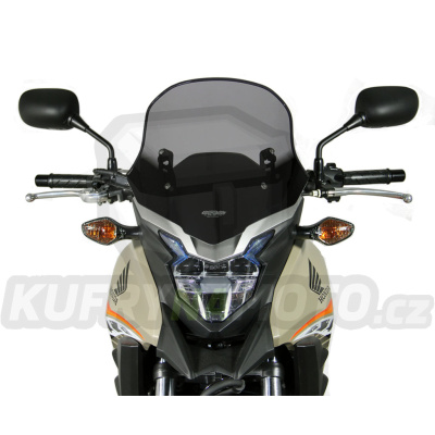 Plexi plexisklo MRA Honda CB 500 X XA 2016 - typ turistický T čiré