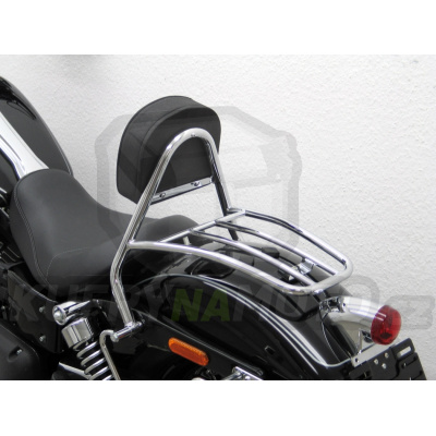 Opěrka s nosičem Fehling Harley Davidson  Dyna Fat Bob (FXDF/14) 2014 - Fehling 7892 FRG - FKM85
