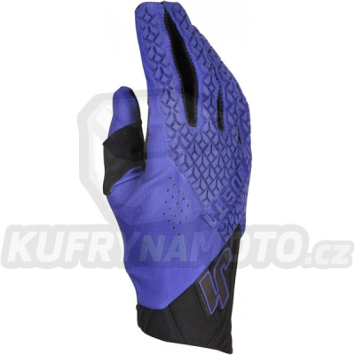 Moto rukavice JUST1 J-HRD modré