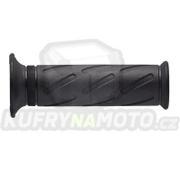 gripy OEM SUZUKI styl (road) délka 124/118 mm, DOMINO (černé)