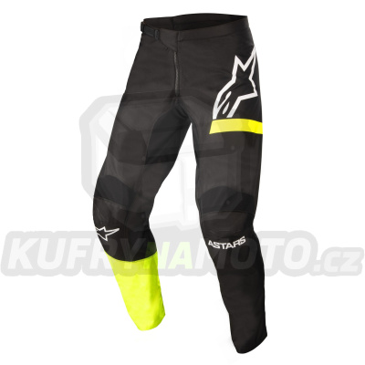 kalhoty RACER CHASER, ALPINESTARS, dětské (černá/žlutá fluo)