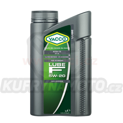Motorový olej YACCO LUBE F 5W20, 1 L