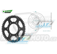 Rozeta ocelová (převodník) 1844-48zubů ESJOT 50-15070-48 - Yamaha MT125+FZ16+YS125 + YZFR125 + YZF-R125 + XSR125+MTM125+MTN125