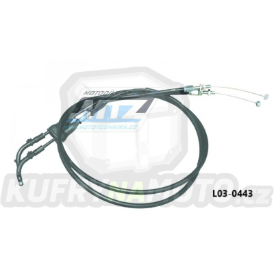 Lanko plynu Kawasaki KXF250+KX250 / 17-19+21-24