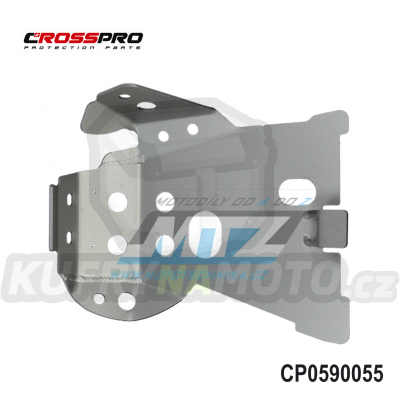 Kryt pod motor hliníkový ALU Engine Guard - Gas-Gas EC200 + EC250 + EC300 / 10