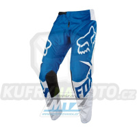 Kalhoty motokros FOX 180 RACE PANTS - modré - velikost 34