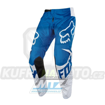Kalhoty motokros FOX 180 RACE PANTS - modré - velikost 34