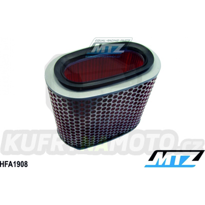 Filtr vzduchový HFA1908-MTZ - Honda VT1100C Shadow + VT1100C Shadow Spirit + VT1100C2 Shadow Sabre + VT1100C3 Shadow Aero + VT1100D2 Shadow + VT1100CT Shadow American Classic Edition + VT1100T Shadow Ace Tour