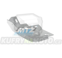 Kryt pod motor hliníkový Dual Sport - BMW F650GS / 99-07 - barva stříbrná Ice Polished