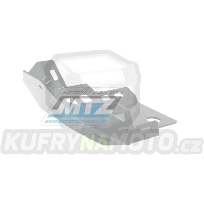 Kryt pod motor hliníkový Dual Sport - BMW F650GS / 99-07 - barva stříbrná Ice Polished