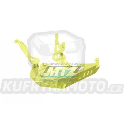 Kryt pod motor hliníkový Dual Sport - Honda VFR1200X Cross Tourer / 12-15 - barva žlutá