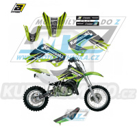 Polepy s potahem sedla (sada polepů a potah sedla Dream) - Kawasaki KX65 / 00-23 - typ polepů Dream4
