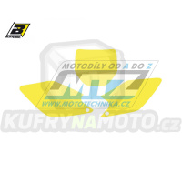 Polepy číslových tabulek (vystřižené) - Kawasaki KXF450 / 06-08 - barva žlutá