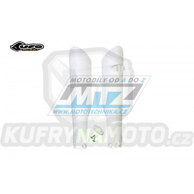 Kryty předních vidlic KTM 125+150+250SX / 15-22 + 250+350+450SXF / 15-22 + 125+200+300EXC / 16-22 + 250+350+450+500EXC / 16-22 + Husqvarna TC125+250+FC250+350+450 / 15-22 + TE125+250+300+FE250+350+450+501 / 16-22 + Sherco SE+SEF - barva bílá