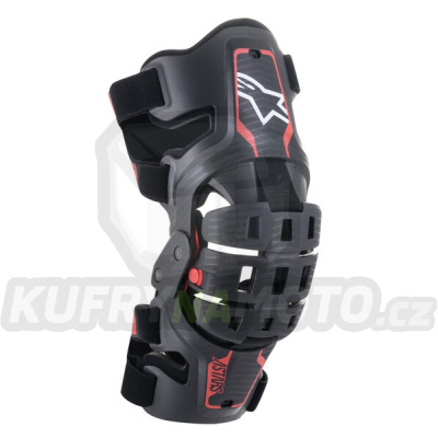 kolenní ortézy BIONIC 5 S, ALPINESTARS, dětské (černá/červená, pár) 2024