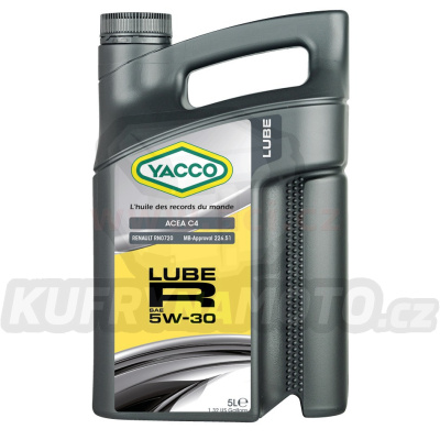 Motorový olej YACCO LUBE R 5W30 5  L