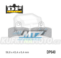Destičky brzdové DP640-SDP DP Brakes - směs SDP PRO-MX