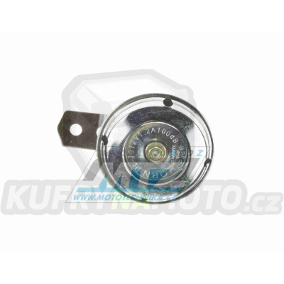 Houkačka/Klakson 12V - průměr 65mm - stříbrná