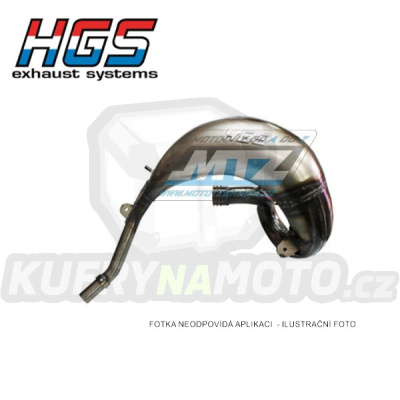 Koleno výfuku HGS - Suzuki RM250 / 01-02