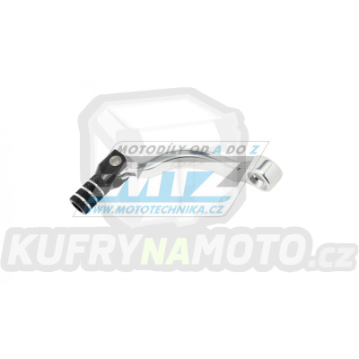 Řadička (řadicí páka) KTM 125SX+150SX+150EXC TPI / 17-22 + 85SX / 18-25 + Husqvarna TC85 / 18-25 + TC125+TE150 / 17-22 + Gas-Gas - stříbrná