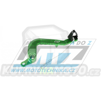 Pedál brzdy Kawasaki KX85 + KX100 / 01-24 - zelený