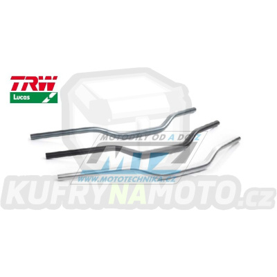 Řídítka TRW Lucas Superbike 28,6mm - stříbrné matné (pískované)