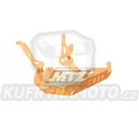 Kryt pod motor hliníkový Dual Sport - Honda VFR1200X Cross Tourer / 12-15 - barva oranžová