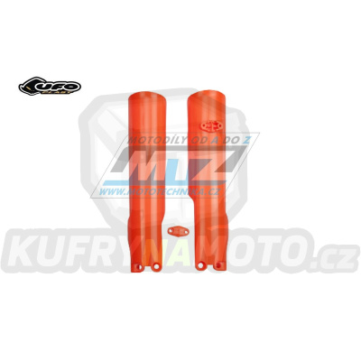 Kryty předních vidlic KTM SX+SXF / 23-25 + EXC+EXCF / 24-25 + Husqvarna TC+FC / 23-25 + TE+FE + Gas-Gas - barva FLUO oranžová (neon oranžová)