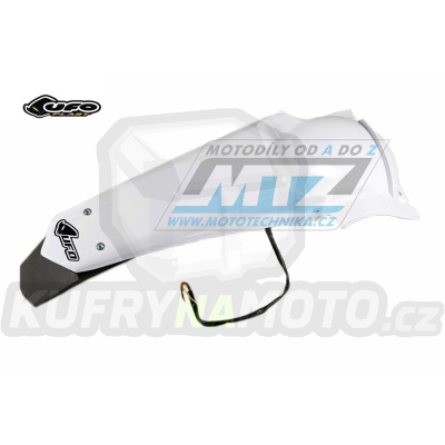 Blatník zadní s LED světlem Yamaha WRF250 / 07-14 + WRF450 / 07-15 - barva bílá