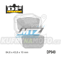 Destičky brzdové DP949 - DP BRAKES směs Premium Sinter OEM