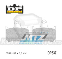 Destičky brzdové DP537 - DP BRAKES směs Premium Sinter OEM