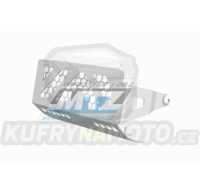 Kryt pod motor přední hliníkový Dual Sport - Ducati DesertX 937 / 22-24 - barva stříbrná Ice Polished