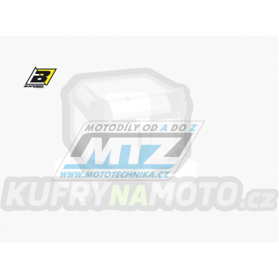 Polepy číslových tabulek (vystřižené) - Suzuki RM80 / 00-01 - barva bílá