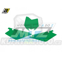 Polepy číslových tabulek (vystřižené) - Husqvarna CR125 / 06-08 + TC250+TC450 / 05-07 - barva zelená