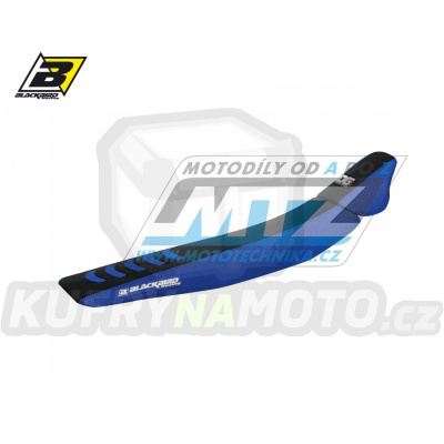 Potah sedla Yamaha YZF450 / 23-25 + YZF250 / 24-25 + WRF250+WRF450 - barva černo-modrá - typ potahu DG3