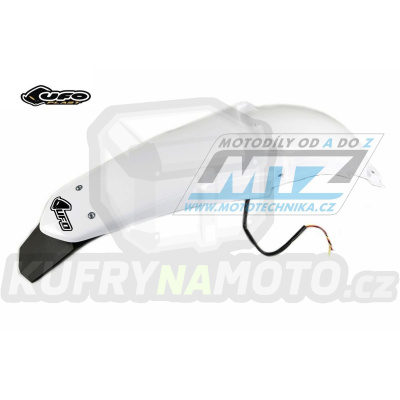Blatník zadní s LED světlem Yamaha YZ125+YZ250 / 02-14 - barva bílá