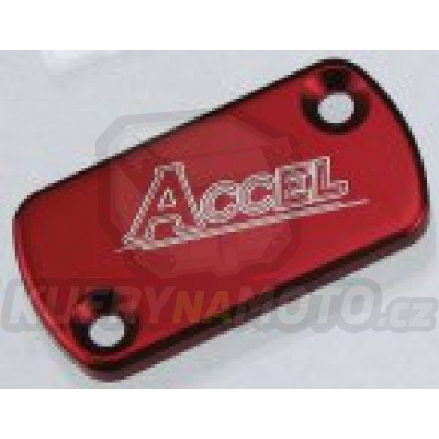 ACCEL kryt pumpy brzdové přední HONDA CR/CRF/XR barva červený