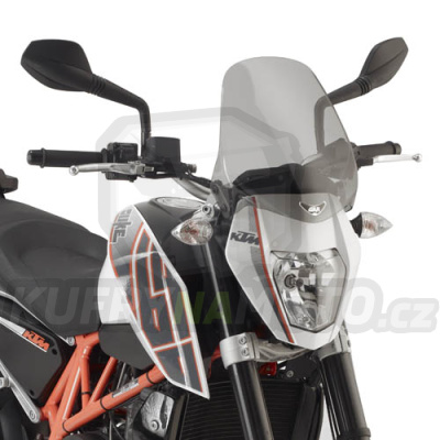 Plexisklo Givi KTM Duke 690 2012 – 2017 G2408- 245 A