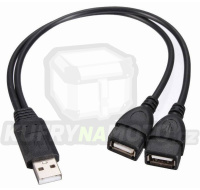 náhradní Y USB konektor pro možnost dobíjení cyklo světel s USB, OXFORD
