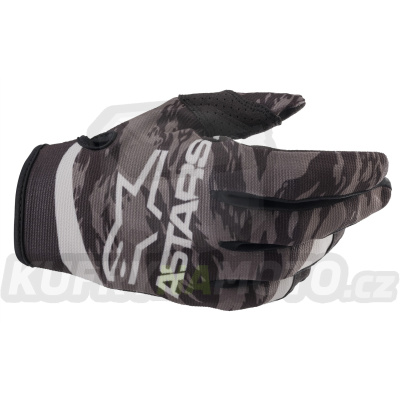 rukavice RADAR, ALPINESTARS, dětské (černá/šedá)