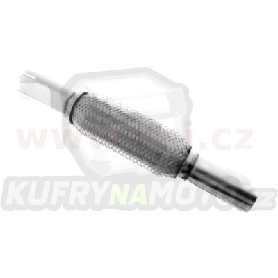 pružný člen výfuku PREMIUM, vnitř. průměr 48 mm / délka pr. členu 200 mm / celková délka 400 mm