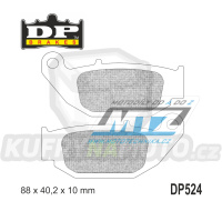 Destičky brzdové DP524 - DP BRAKES směs Premium Sinter OEM