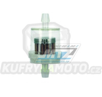Filtr palivový/benzínový - průměr 1/4&quot; (6mm) - plastový