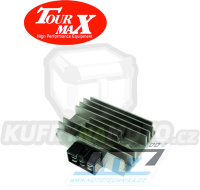 Regulátor dobíjení Kawasaki KMX125+KMX200+KLE250 + KLR250+KLR600+KLR650+KLX650+KLR650 + ZZR400+ZZR500+ZZR600 + ZR750+ZX750+GPZ750+GPX750 + VN700+VN750+VN1500 Vulcan + KAF300+KAF540+KAF620 Mule